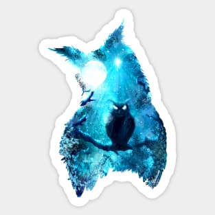 Oracular Owl Sticker